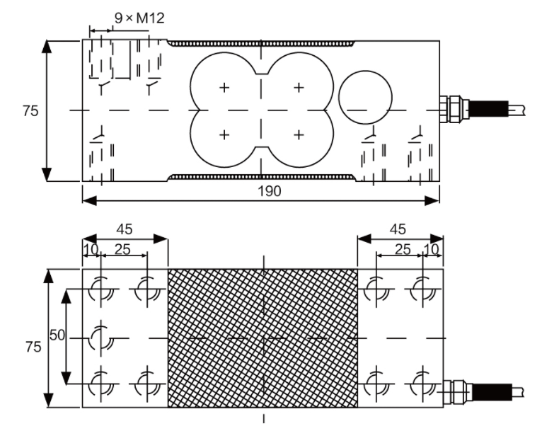 TQ-L17平行梁稱重傳感器